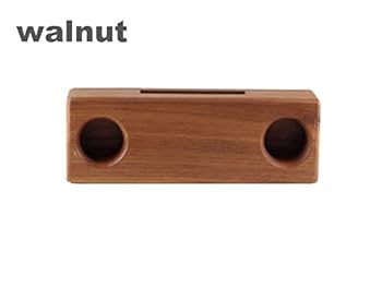 Amazon.co.jp: 木製スピーカースタンド ダブル ウッド